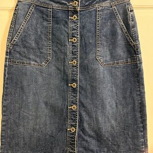 Liz Claiborne Denim Skirt